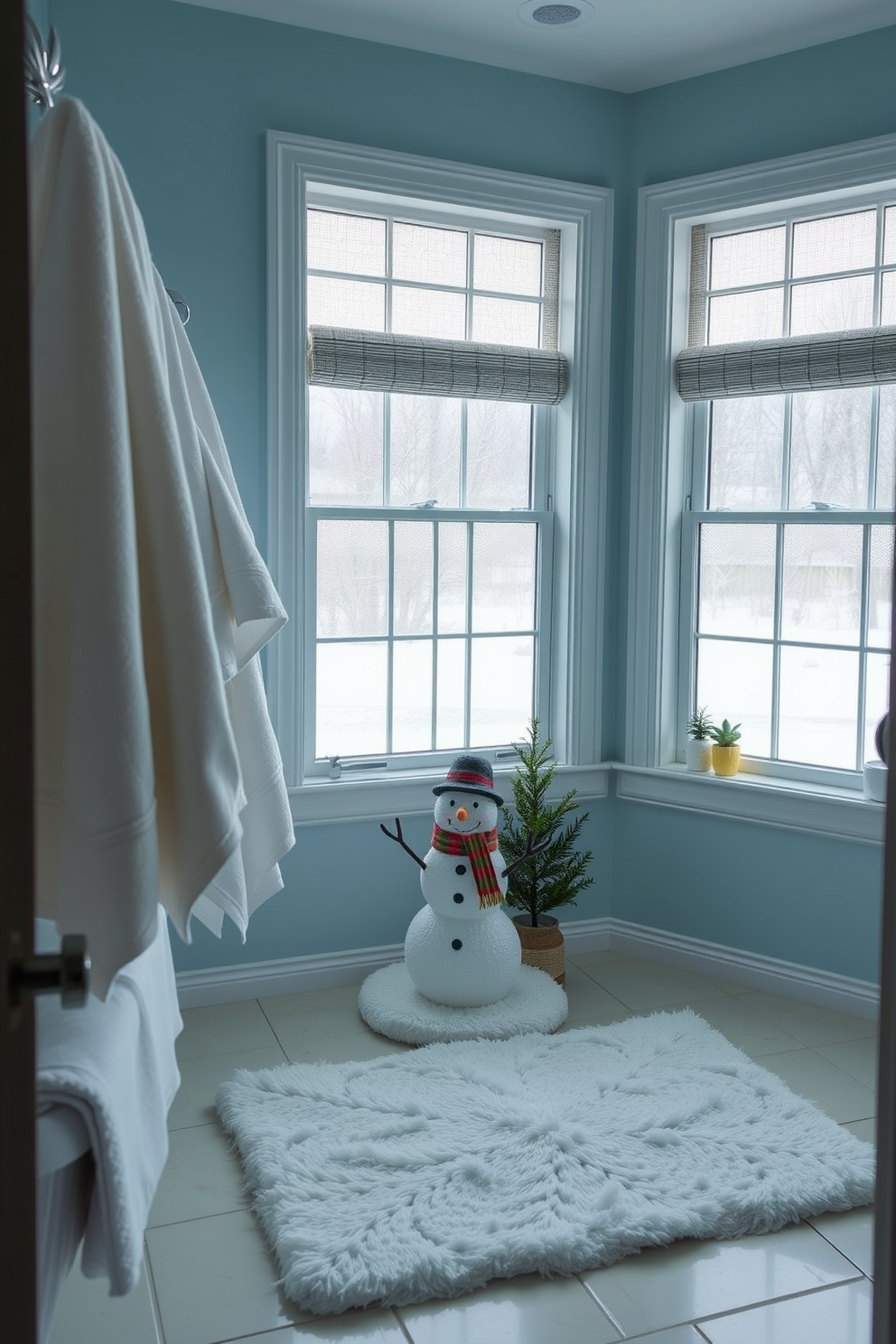 Winter Bathroom Decorating Ideas 13