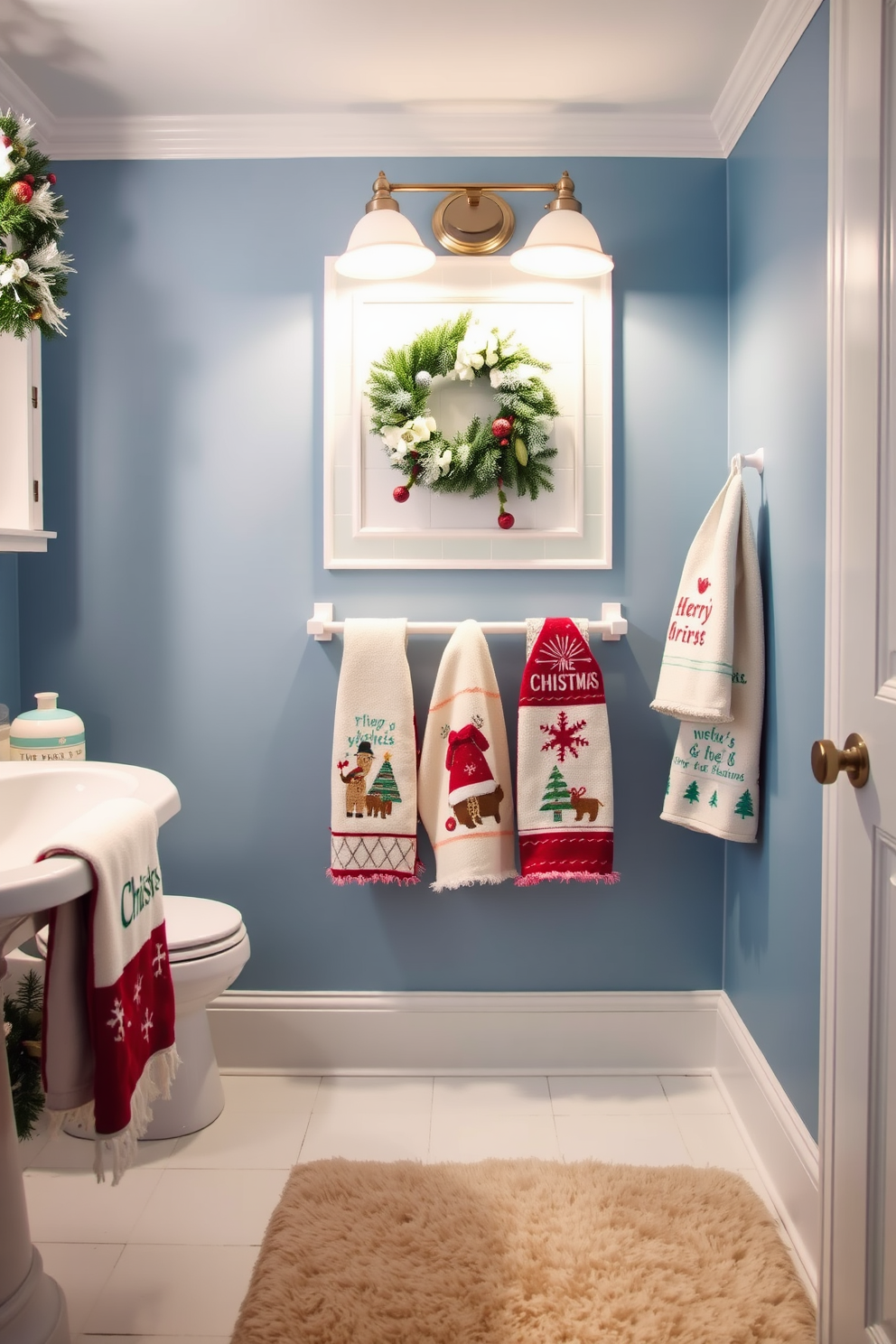 Winter Bathroom Decorating Ideas 23