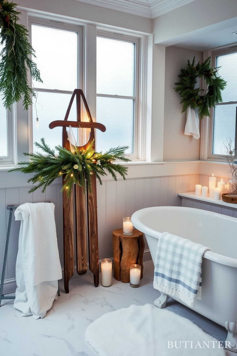 Winter Bathroom Decorating Ideas 24