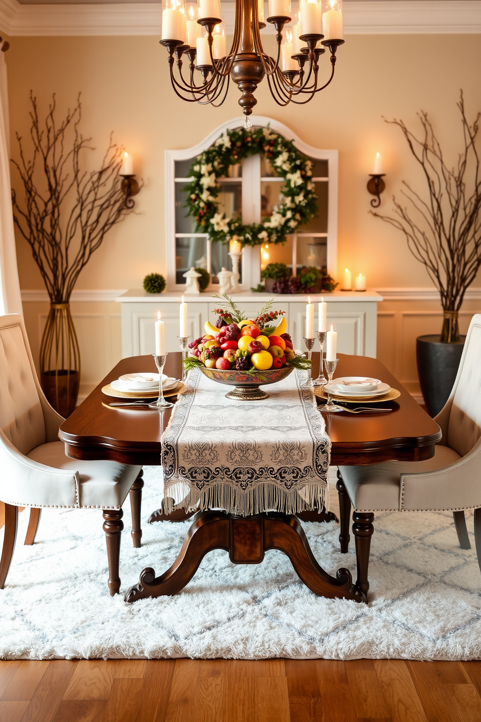 Winter Dining Room Decorating Ideas 10