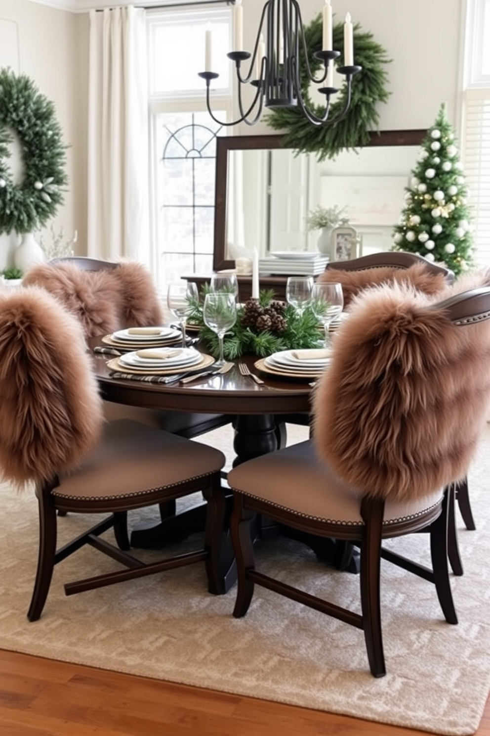 Winter Dining Room Decorating Ideas 18