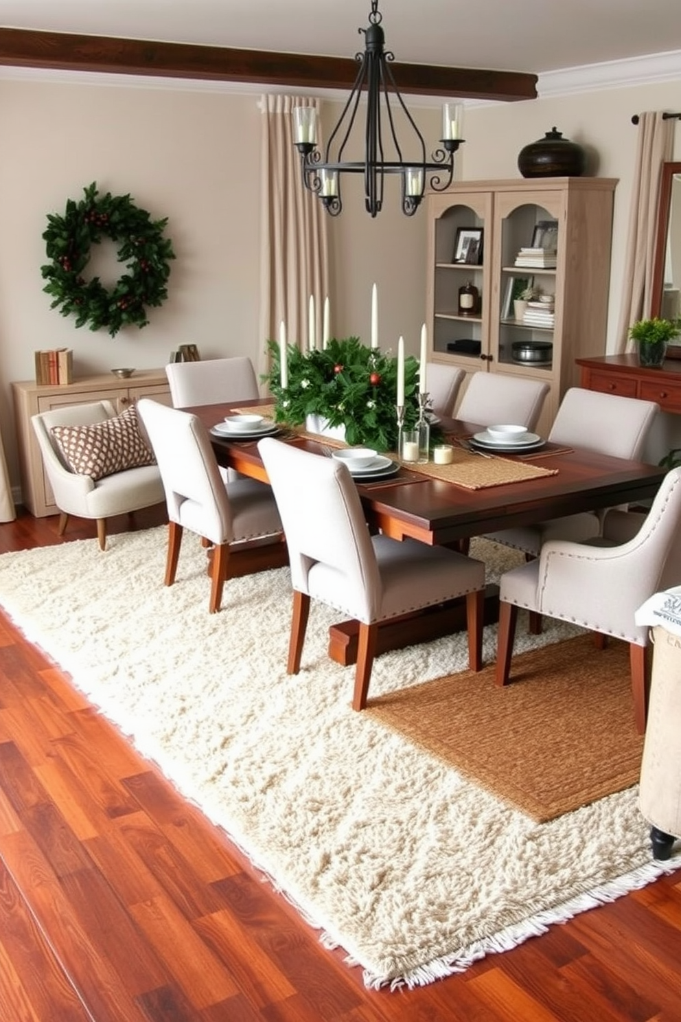 Winter Dining Room Decorating Ideas 23