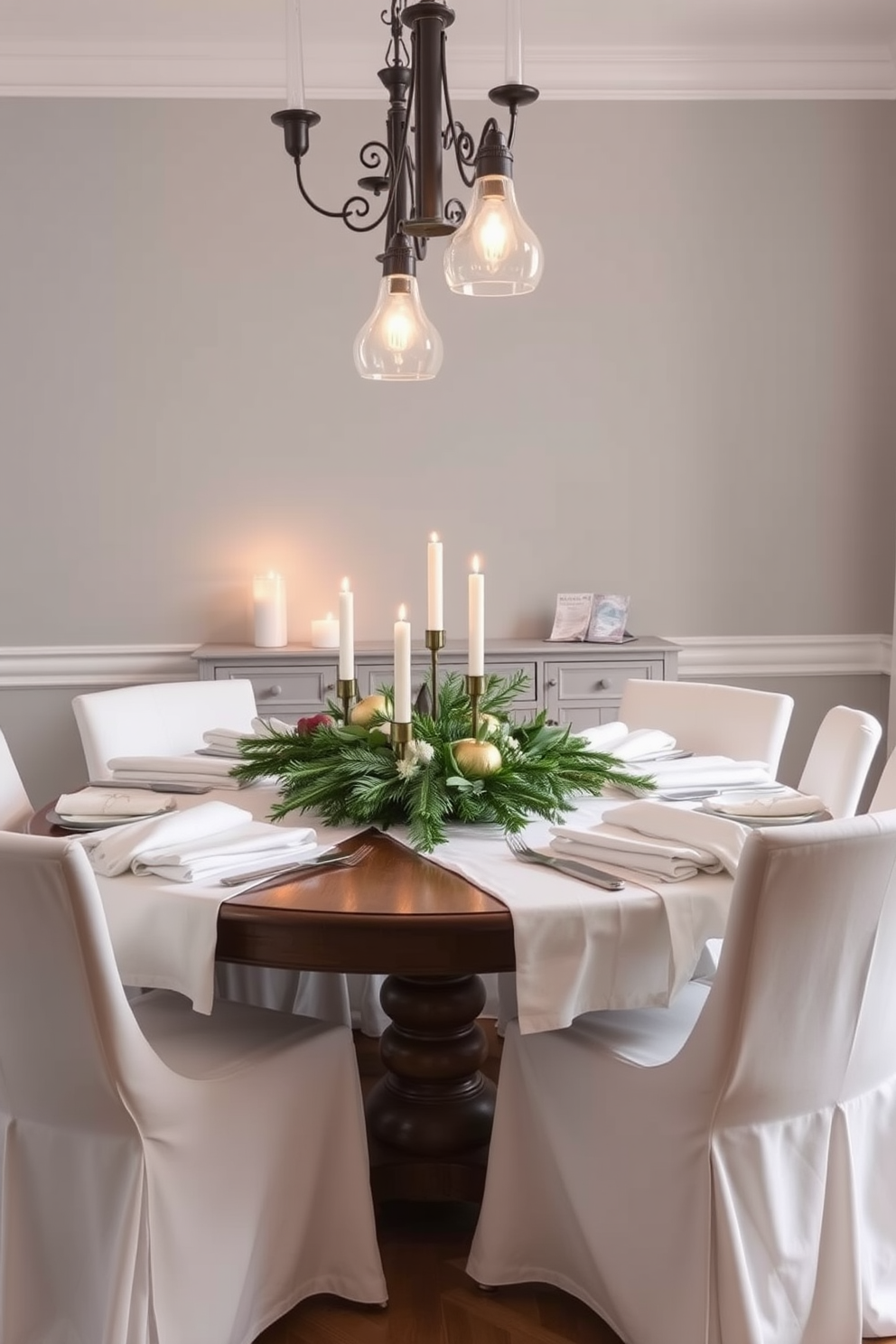 Winter Dining Room Decorating Ideas 24