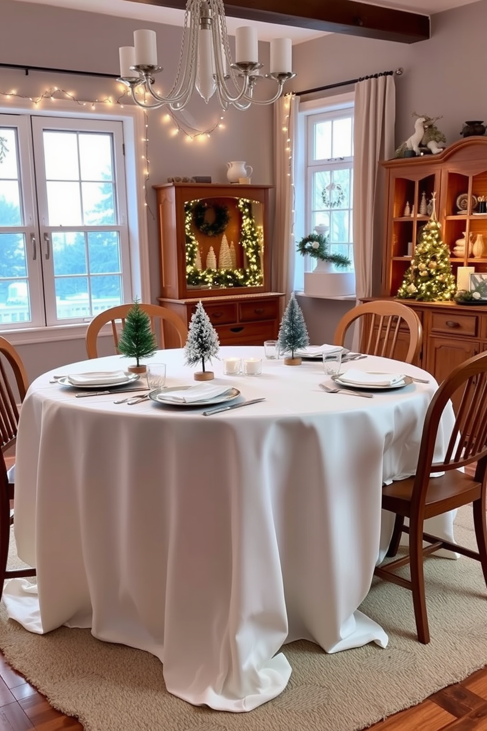 Winter Dining Room Decorating Ideas 26