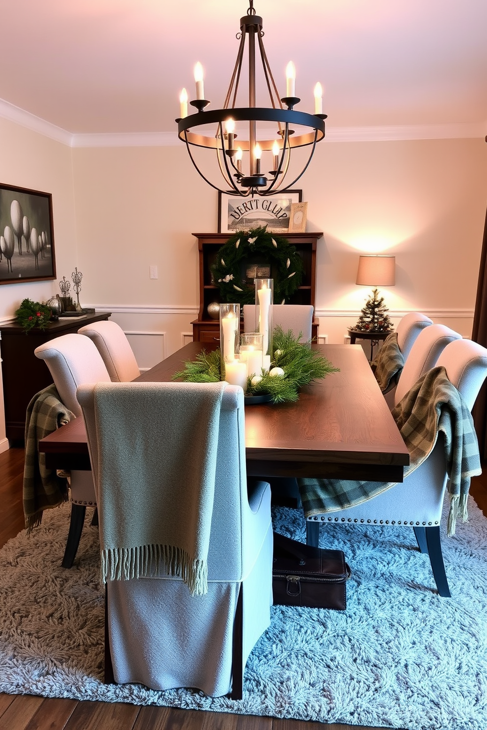 Winter Dining Room Decorating Ideas 30