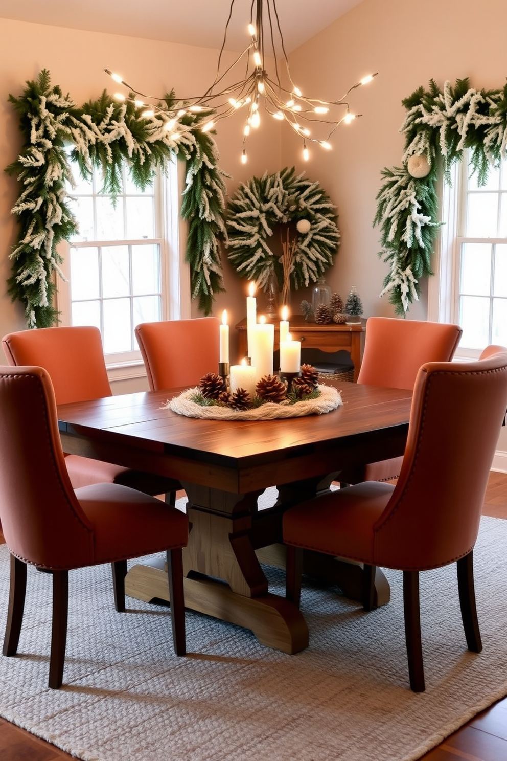 Winter Dining Room Decorating Ideas 5