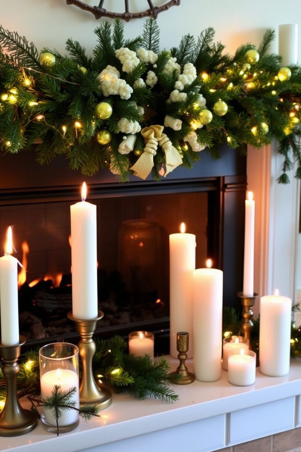 Winter Fireplace Decorating Ideas 3