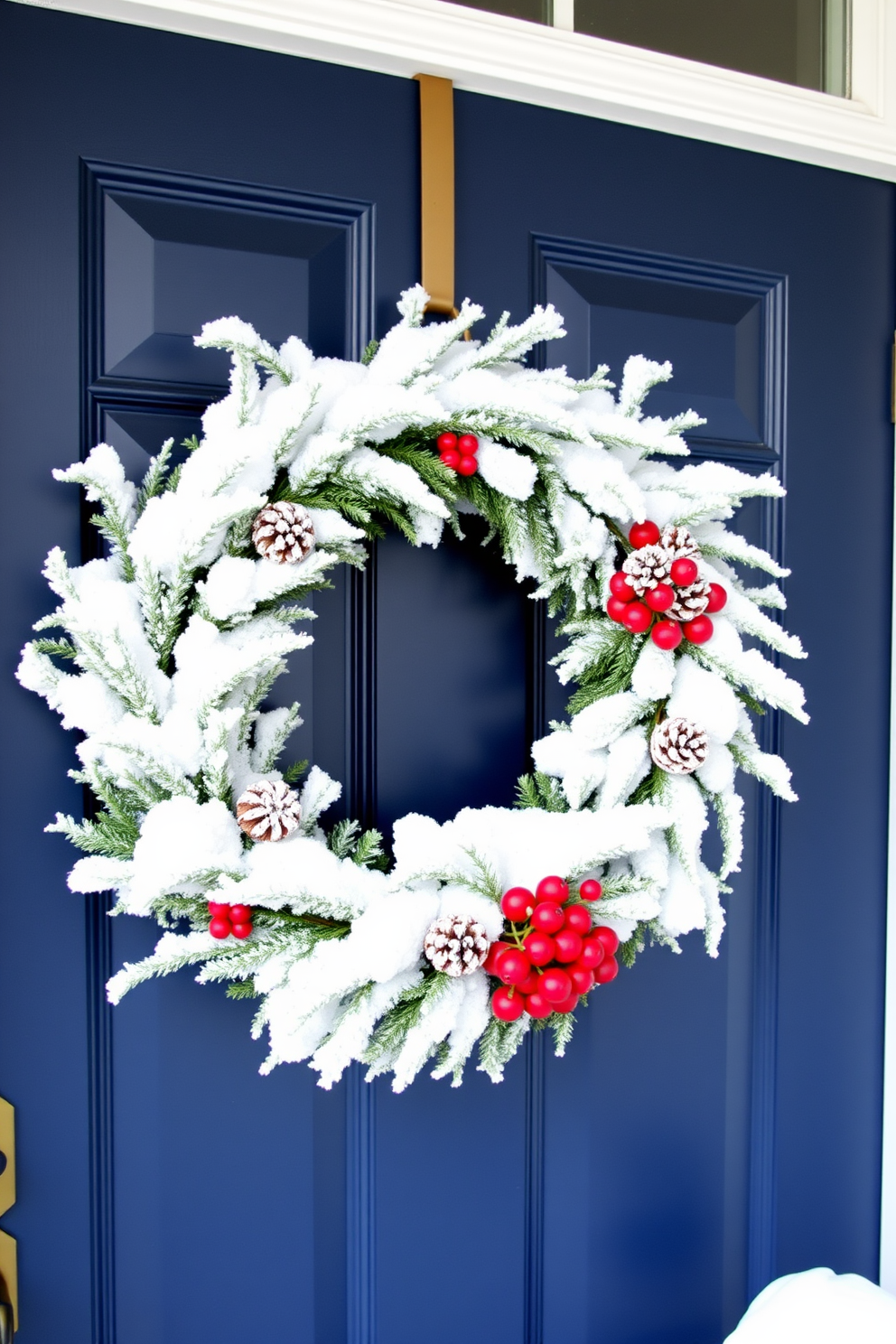 Winter Front Door Decorating Ideas 1