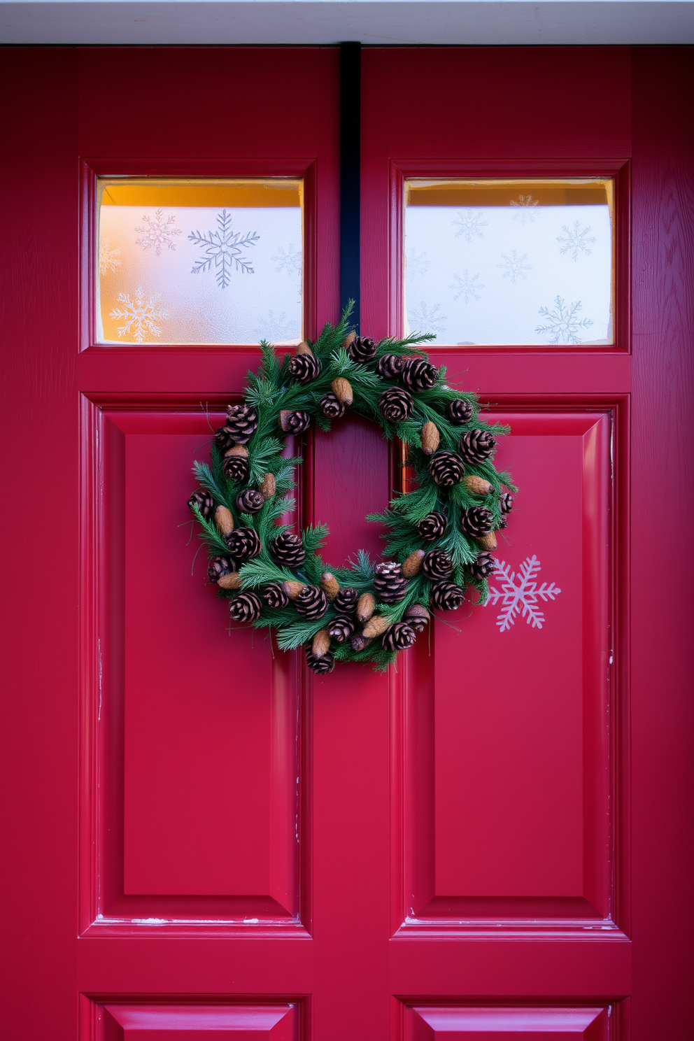 Winter Front Door Decorating Ideas 23