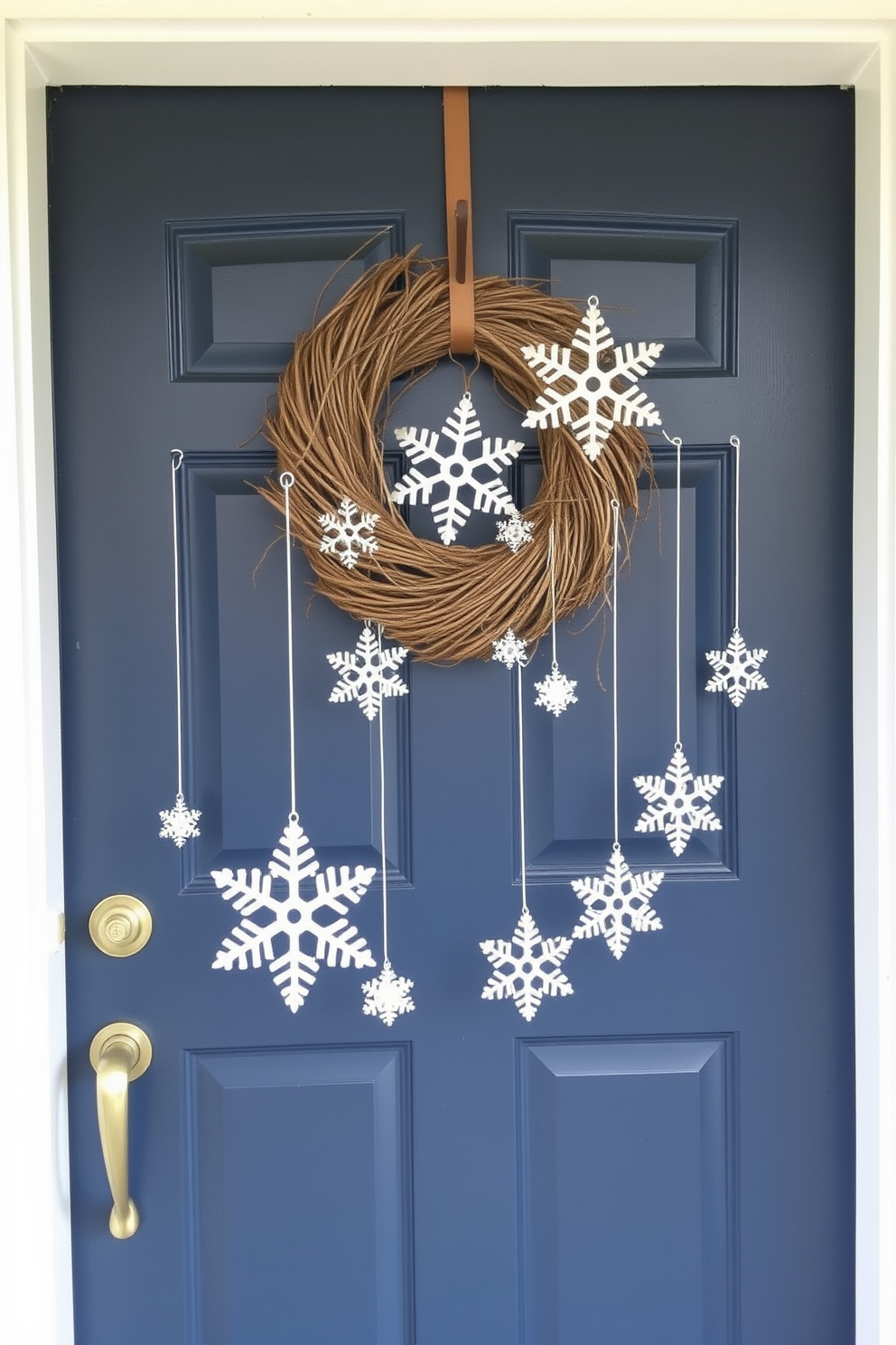 Winter Front Door Decorating Ideas 3