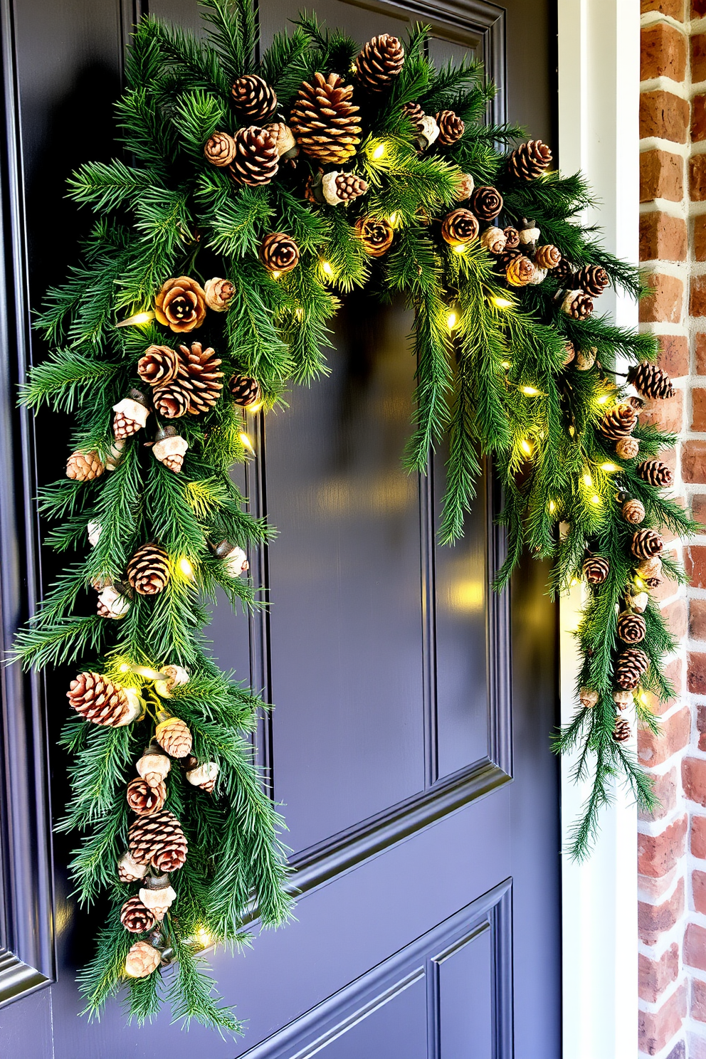 Winter Front Door Decorating Ideas 5