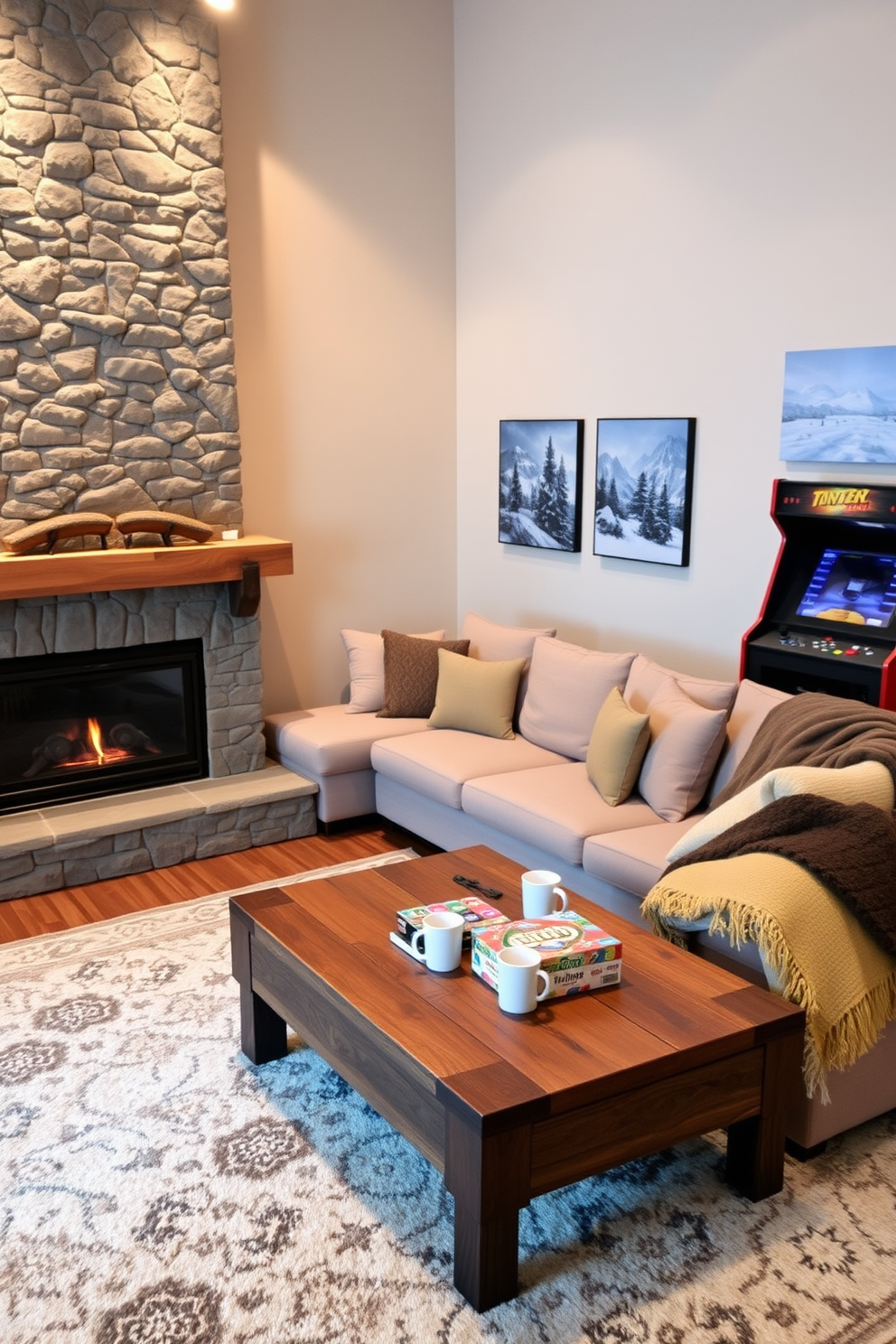 Winter Game Room Decorating Ideas 1