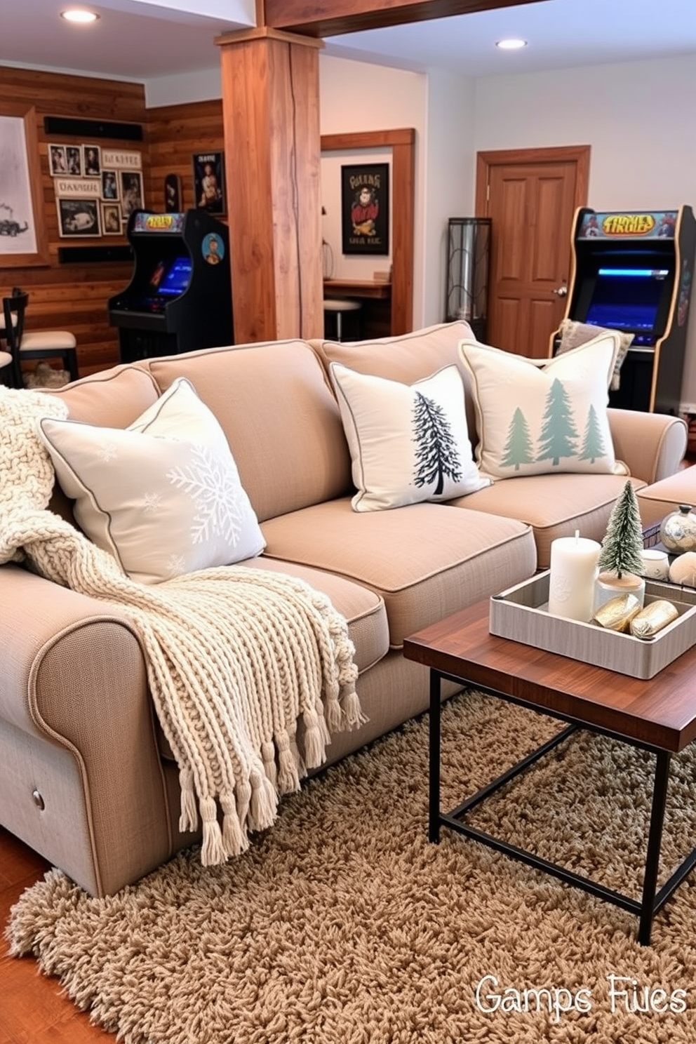 Winter Game Room Decorating Ideas 14