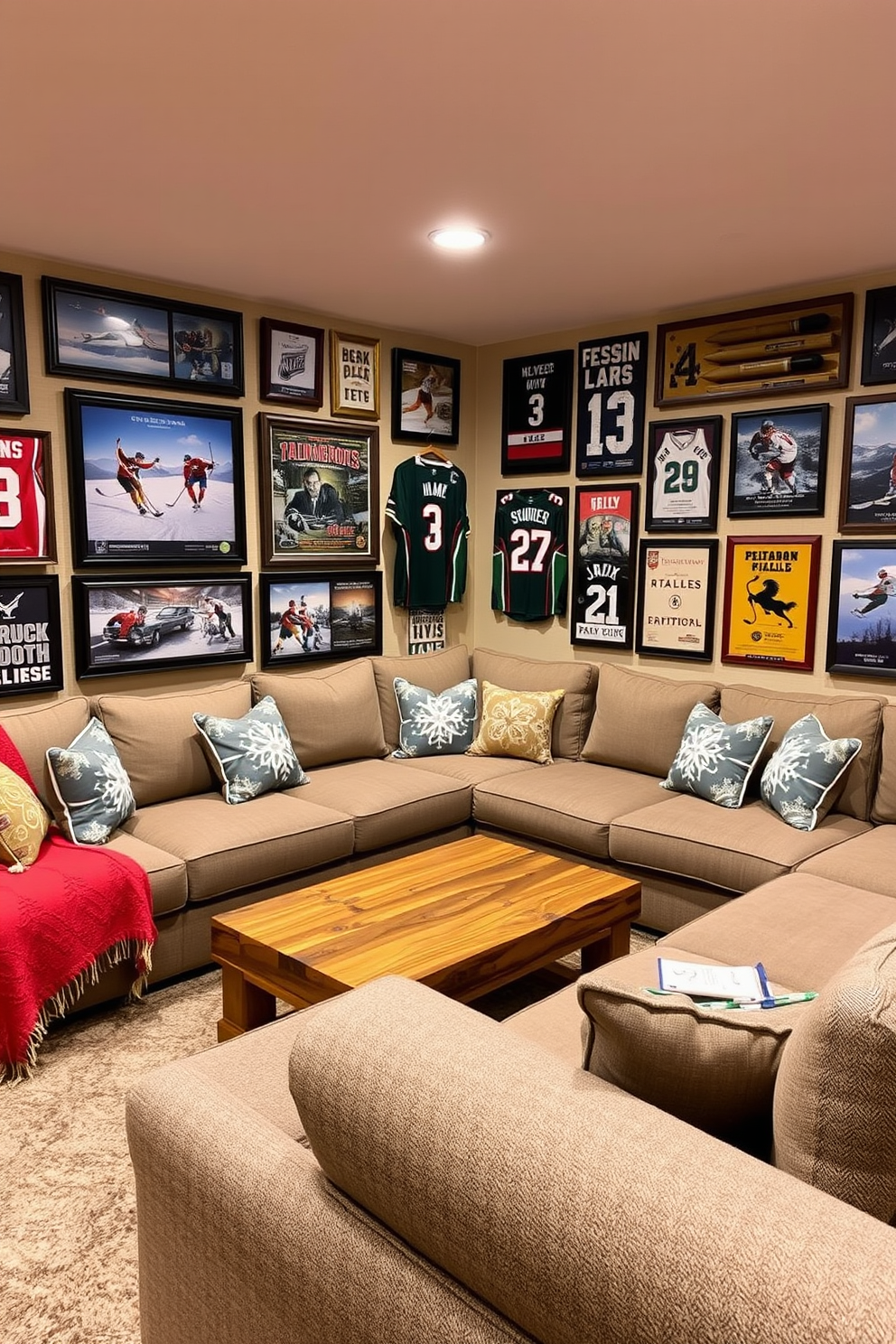 Winter Game Room Decorating Ideas 26