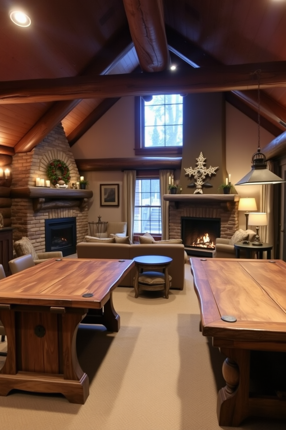 Winter Game Room Decorating Ideas 4