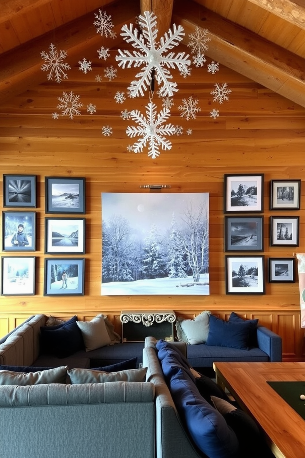 Winter Game Room Decorating Ideas 7