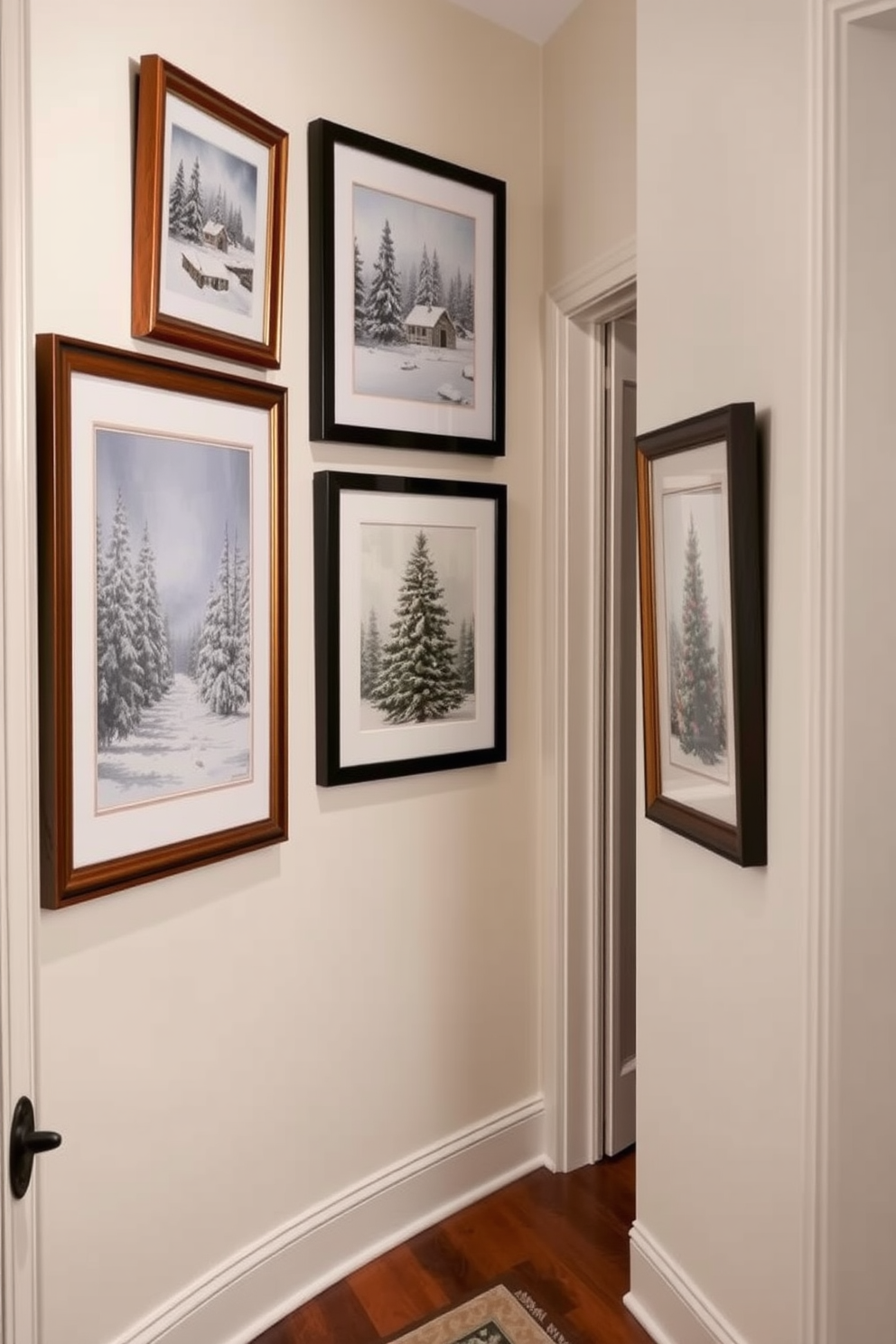 Winter Hallway Decorating Ideas 16