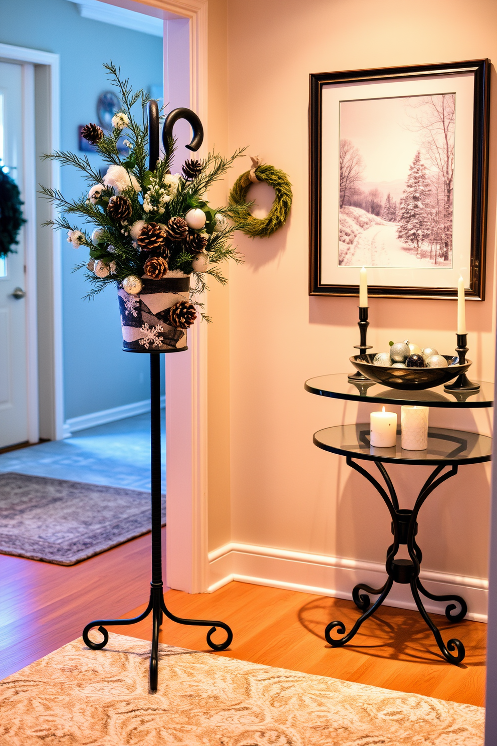 Winter Hallway Decorating Ideas 21