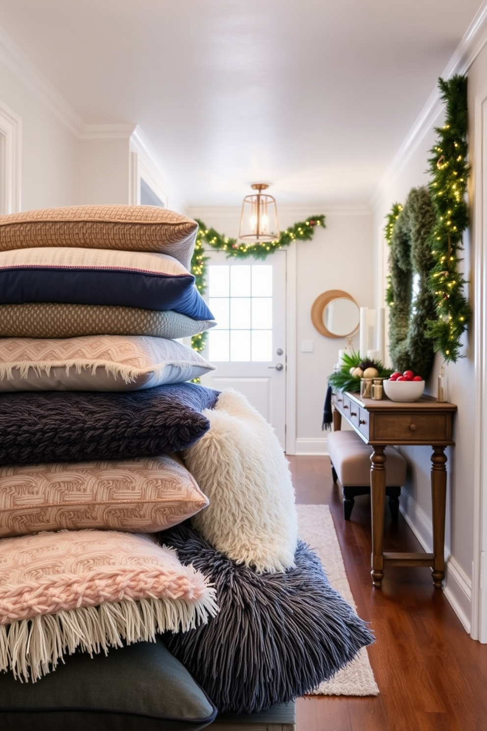 Winter Hallway Decorating Ideas 9