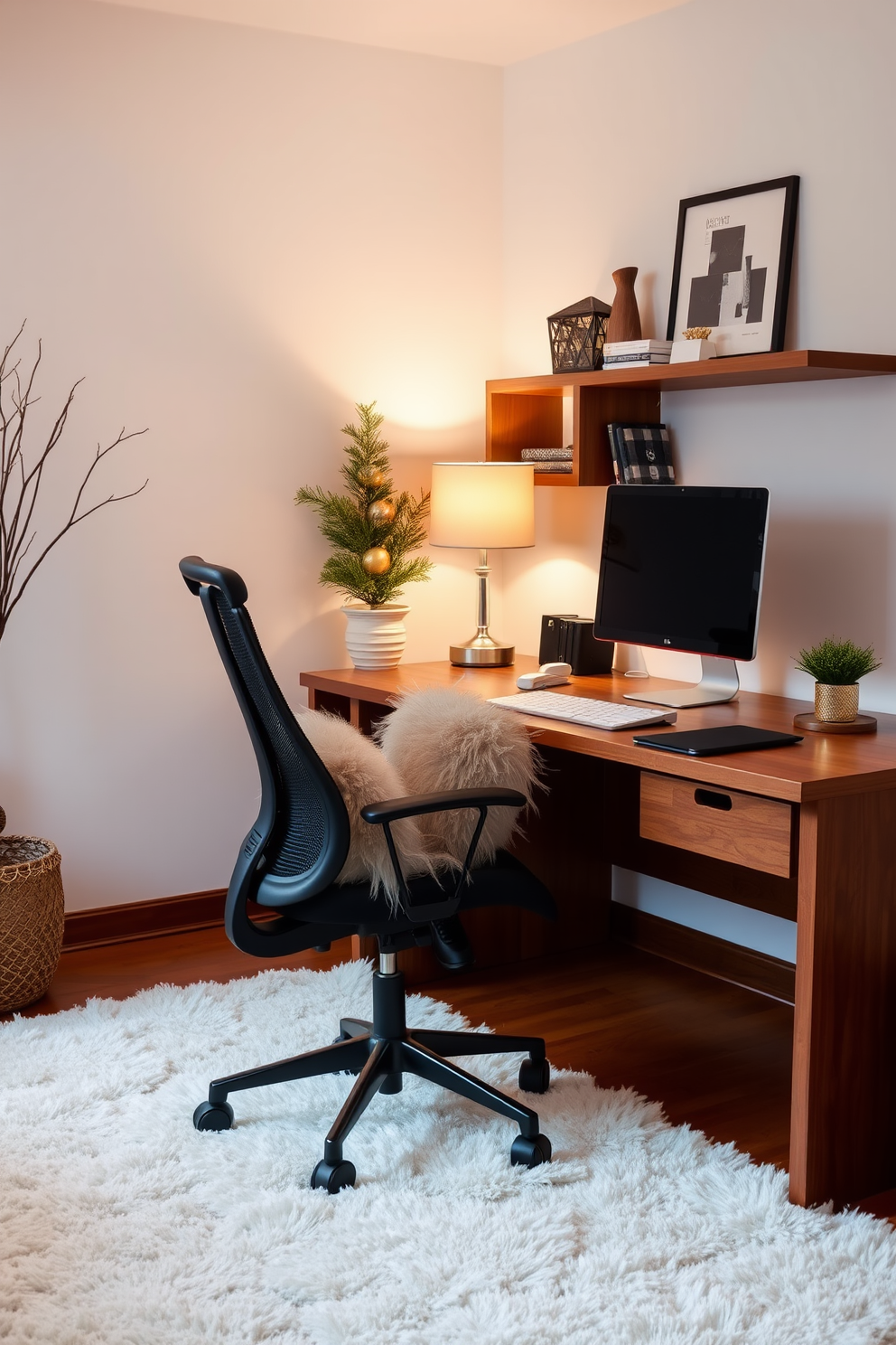 Winter Home Office Decorating Ideas 10