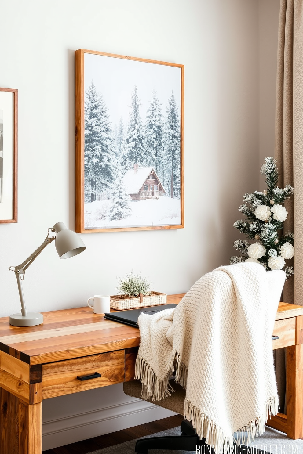 Winter Home Office Decorating Ideas 4