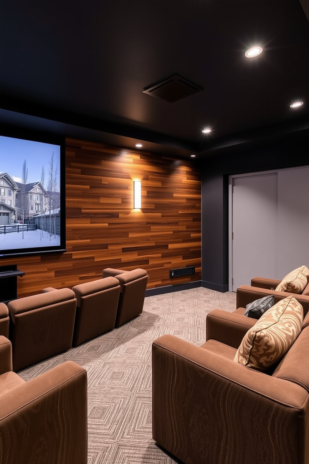 Winter Home Theater Decorating Ideas 11