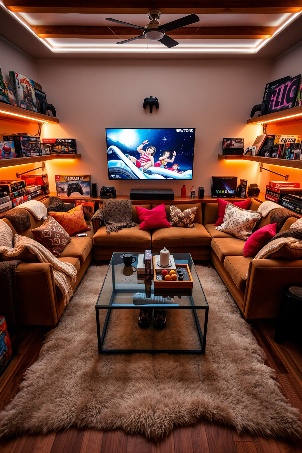 Winter Home Theater Decorating Ideas 19