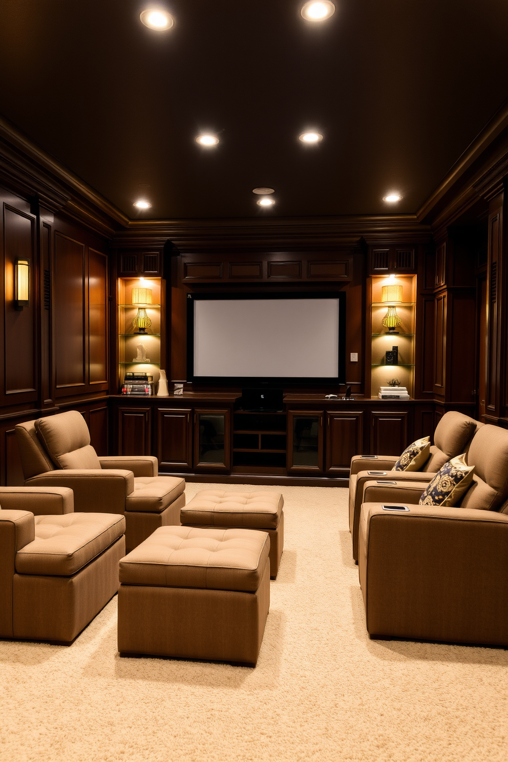 Winter Home Theater Decorating Ideas 23