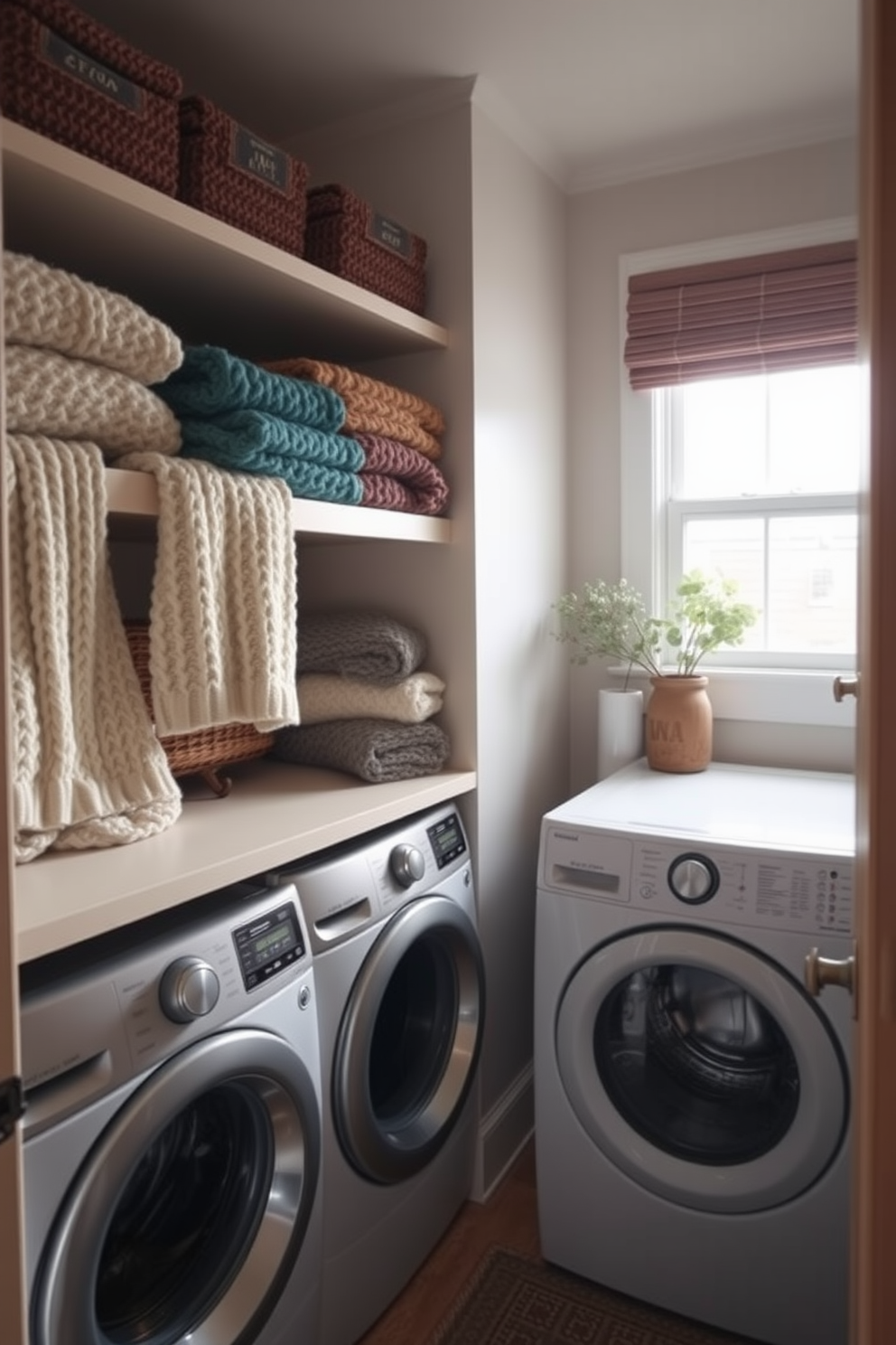 Winter Laundry Room Decorating Ideas 1