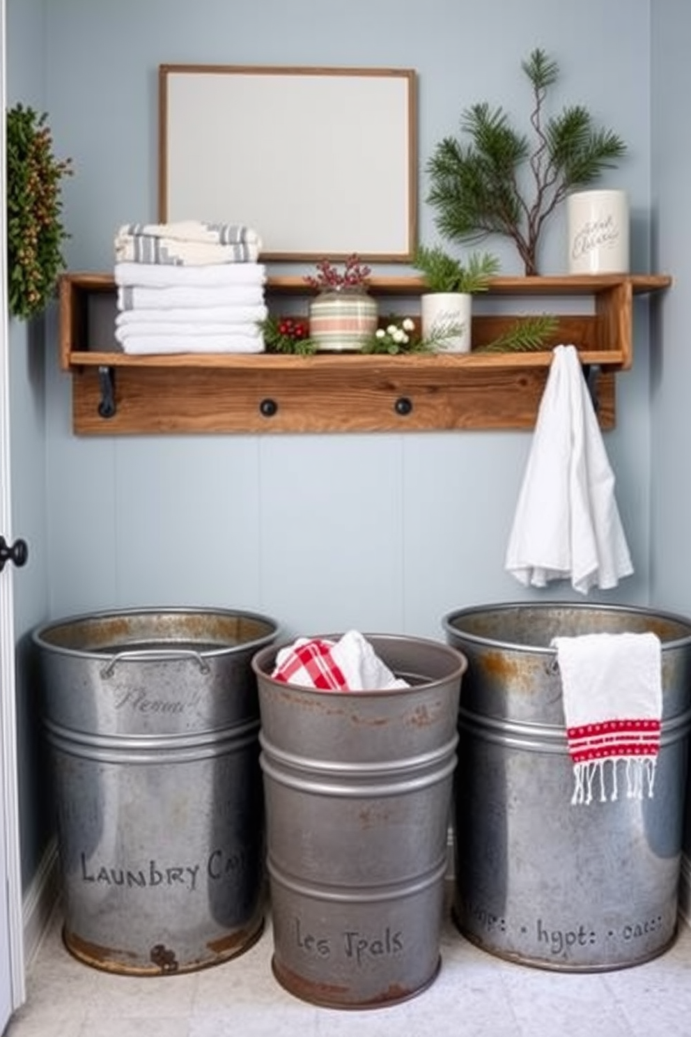 Winter Laundry Room Decorating Ideas 12