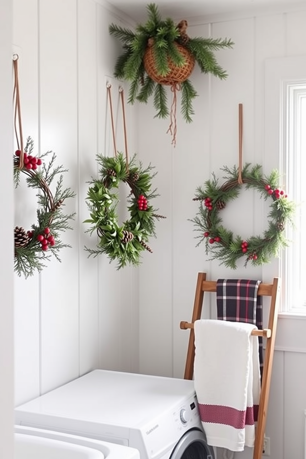 Winter Laundry Room Decorating Ideas 17