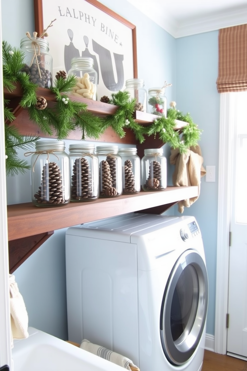 Winter Laundry Room Decorating Ideas 19