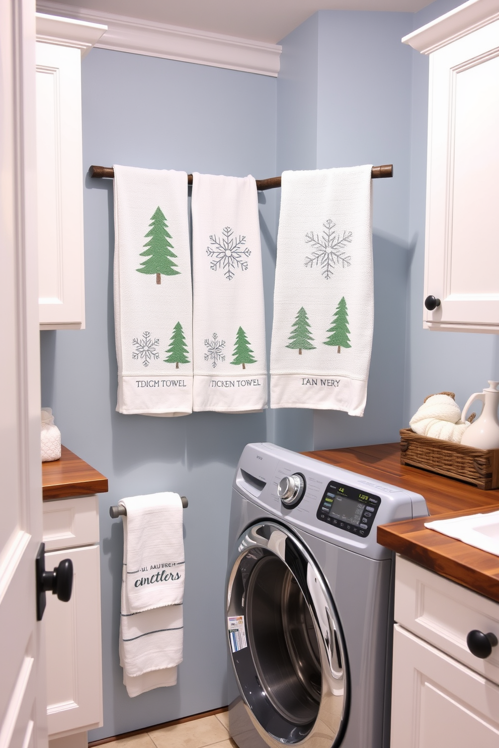 Winter Laundry Room Decorating Ideas 22