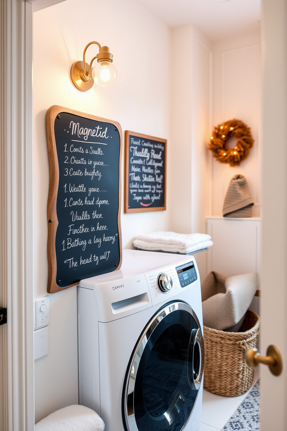 Winter Laundry Room Decorating Ideas 27