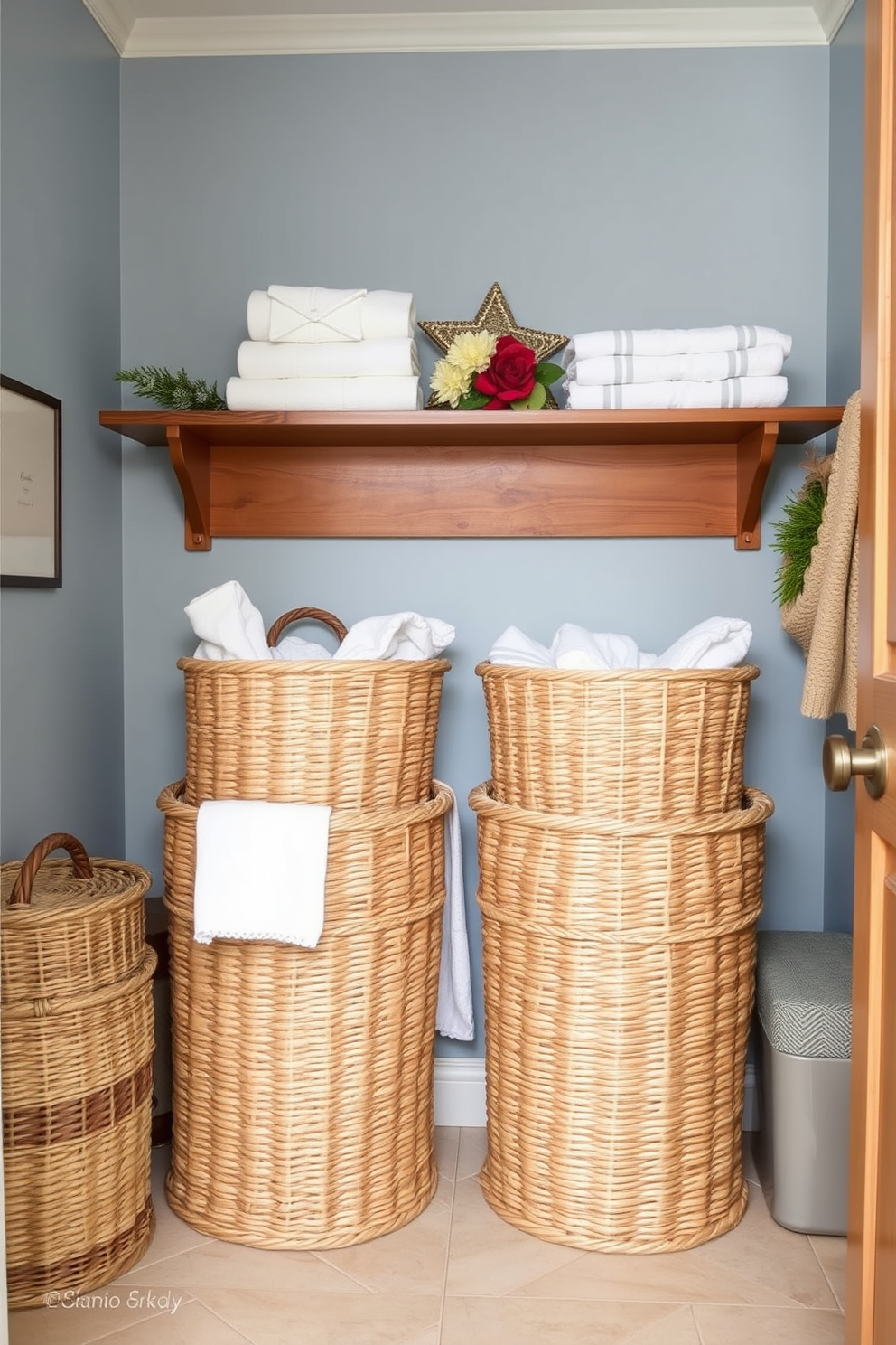 Winter Laundry Room Decorating Ideas 4