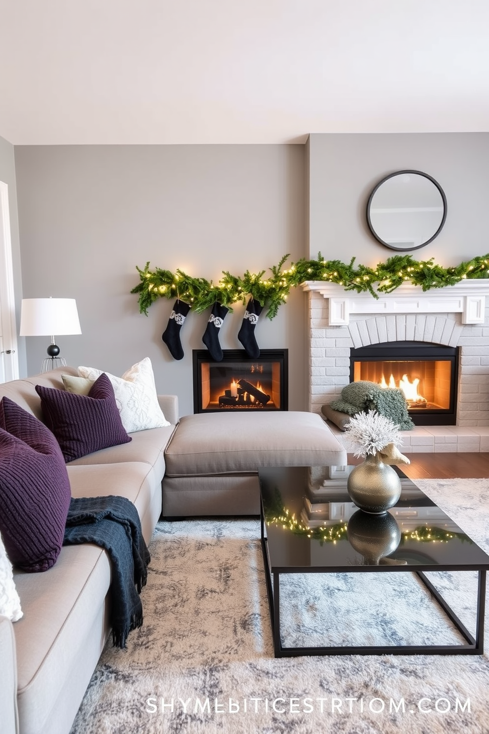 Winter Living Room Decorating Ideas 20