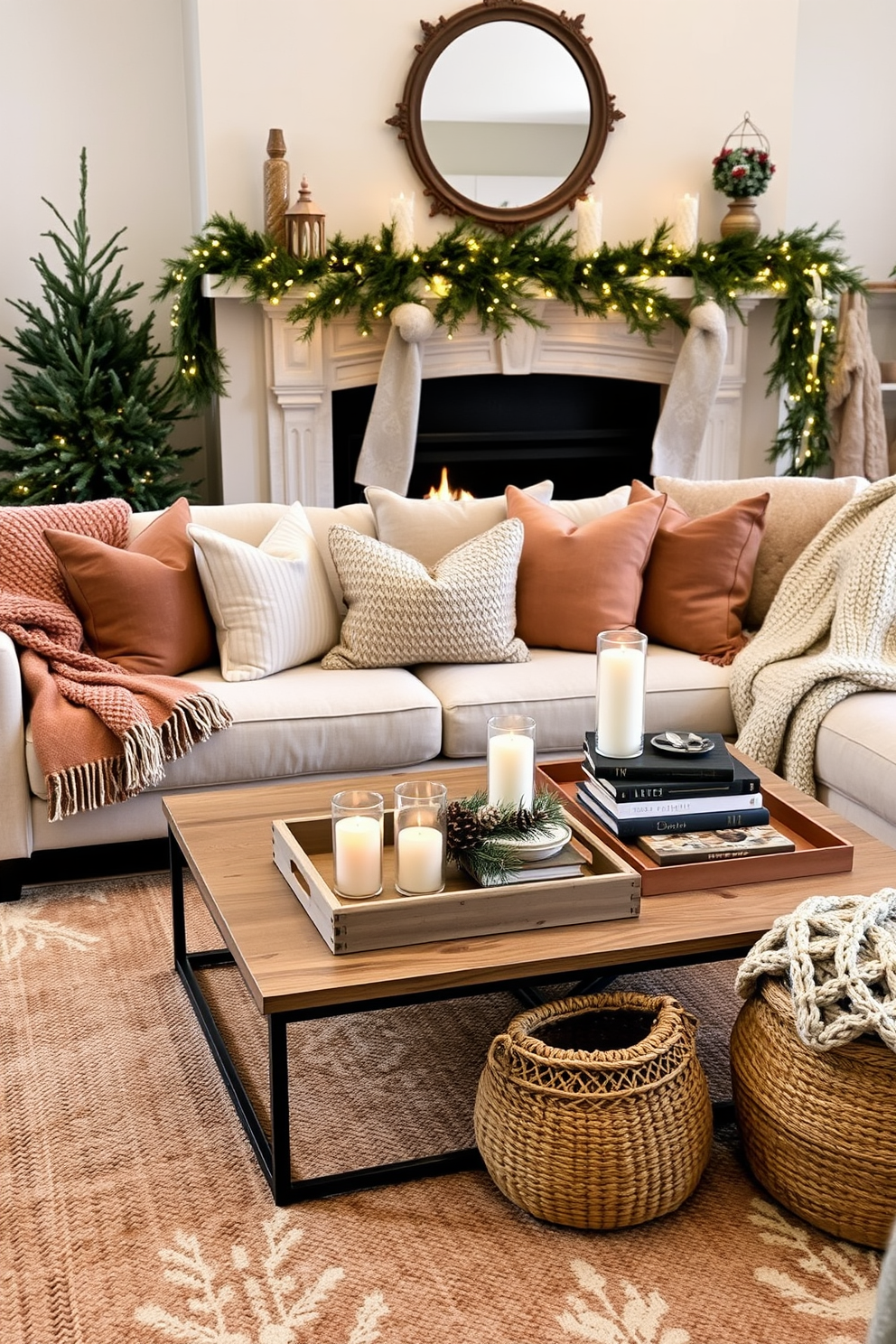 Winter Living Room Decorating Ideas 25