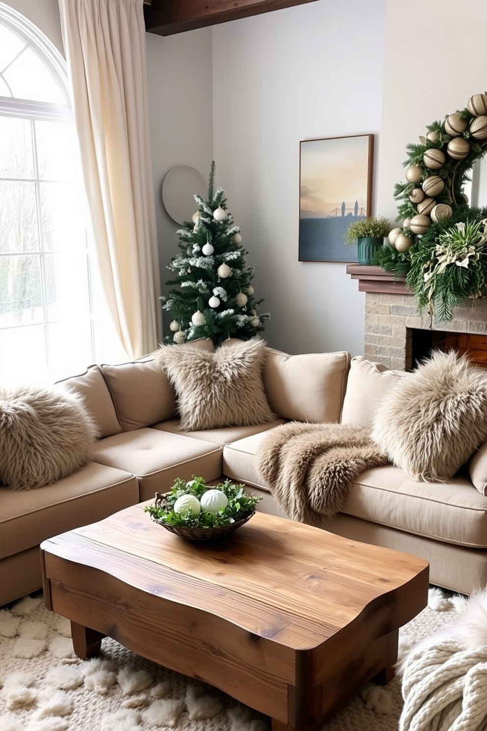 Winter Living Room Decorating Ideas 4