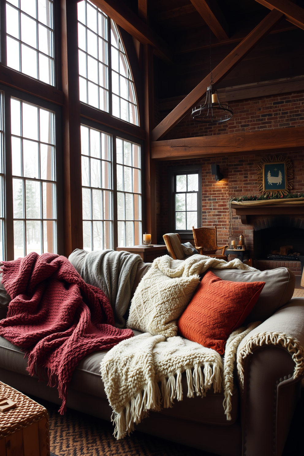 Winter Loft Decorating Ideas 1