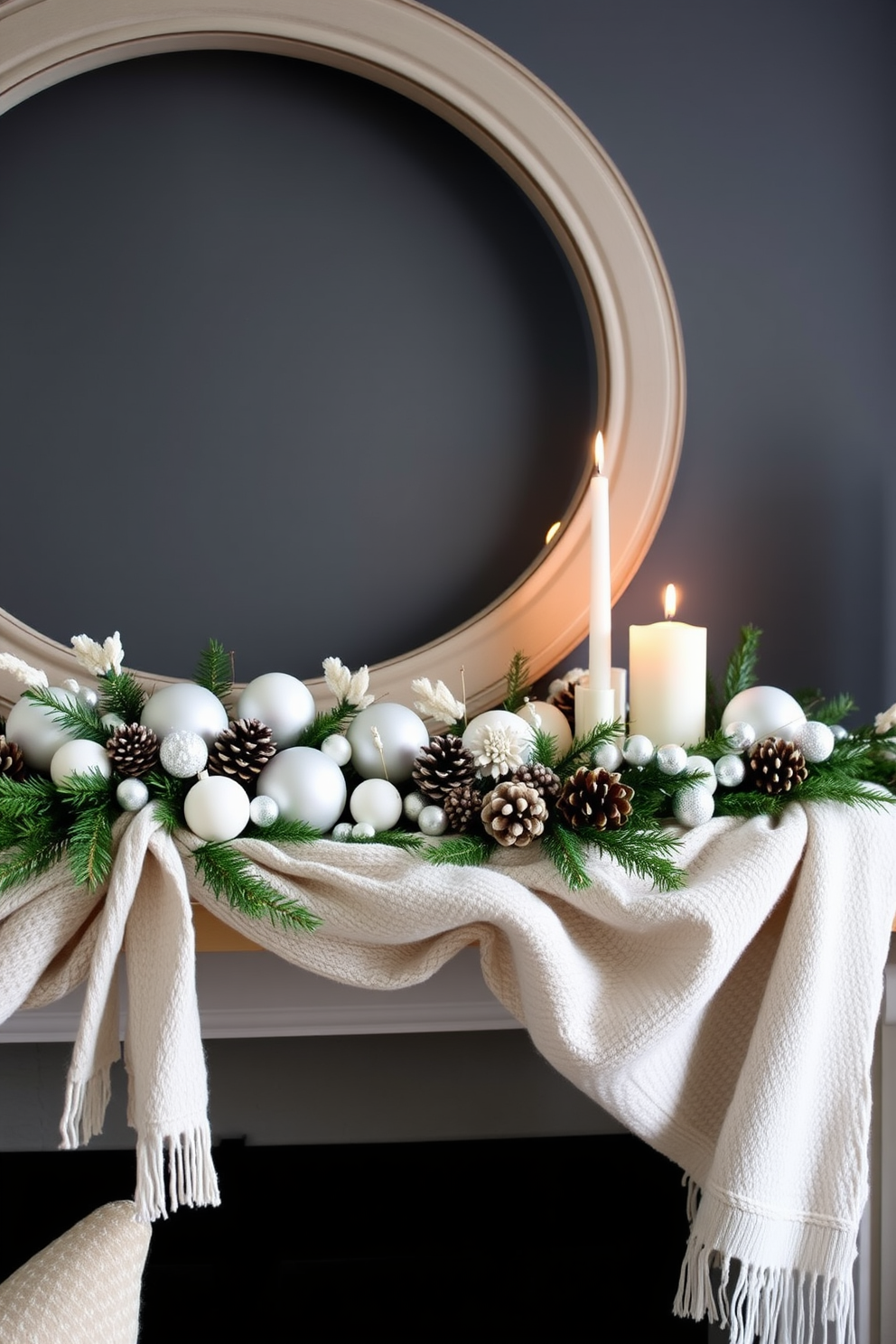 Winter Mantel Decorating Ideas 10