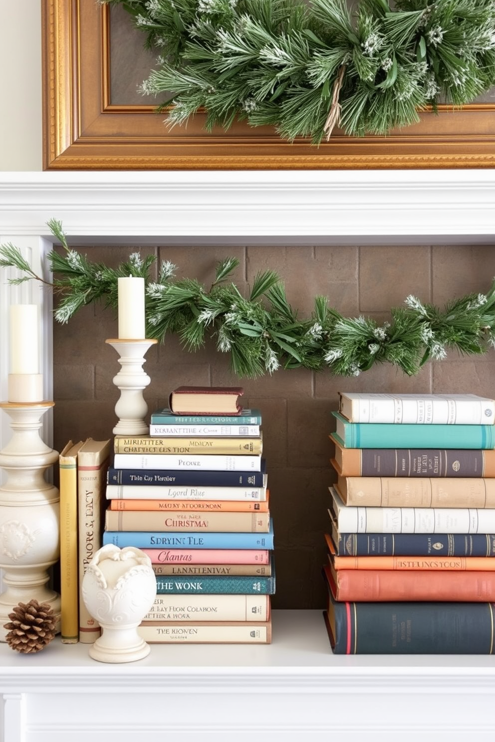 Winter Mantel Decorating Ideas 12