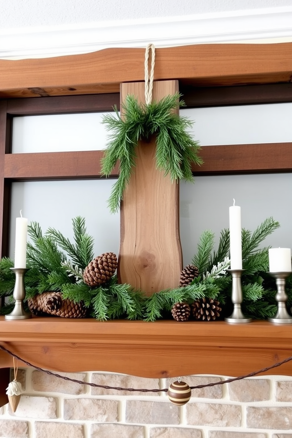 Winter Mantel Decorating Ideas 2