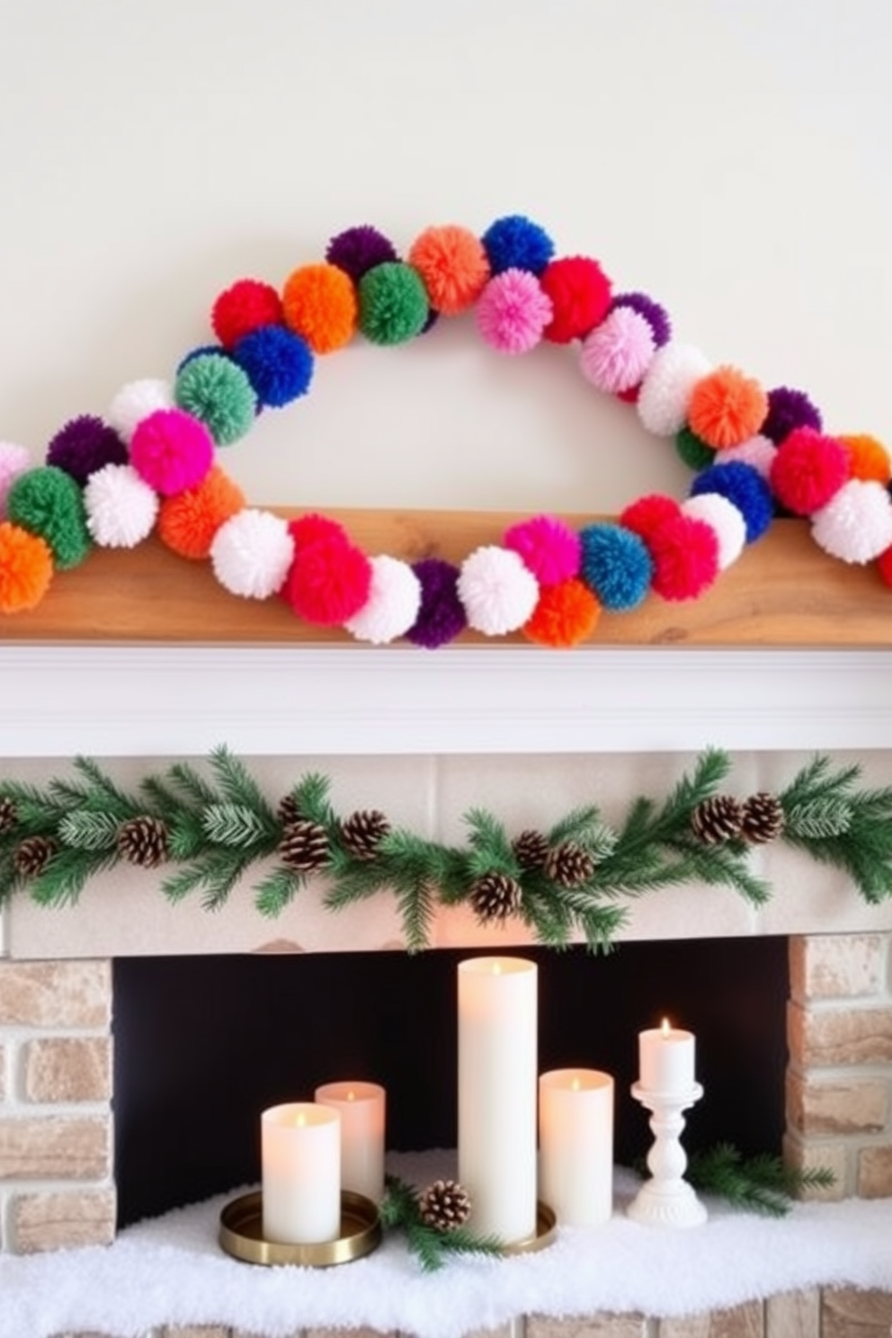 Winter Mantel Decorating Ideas 25