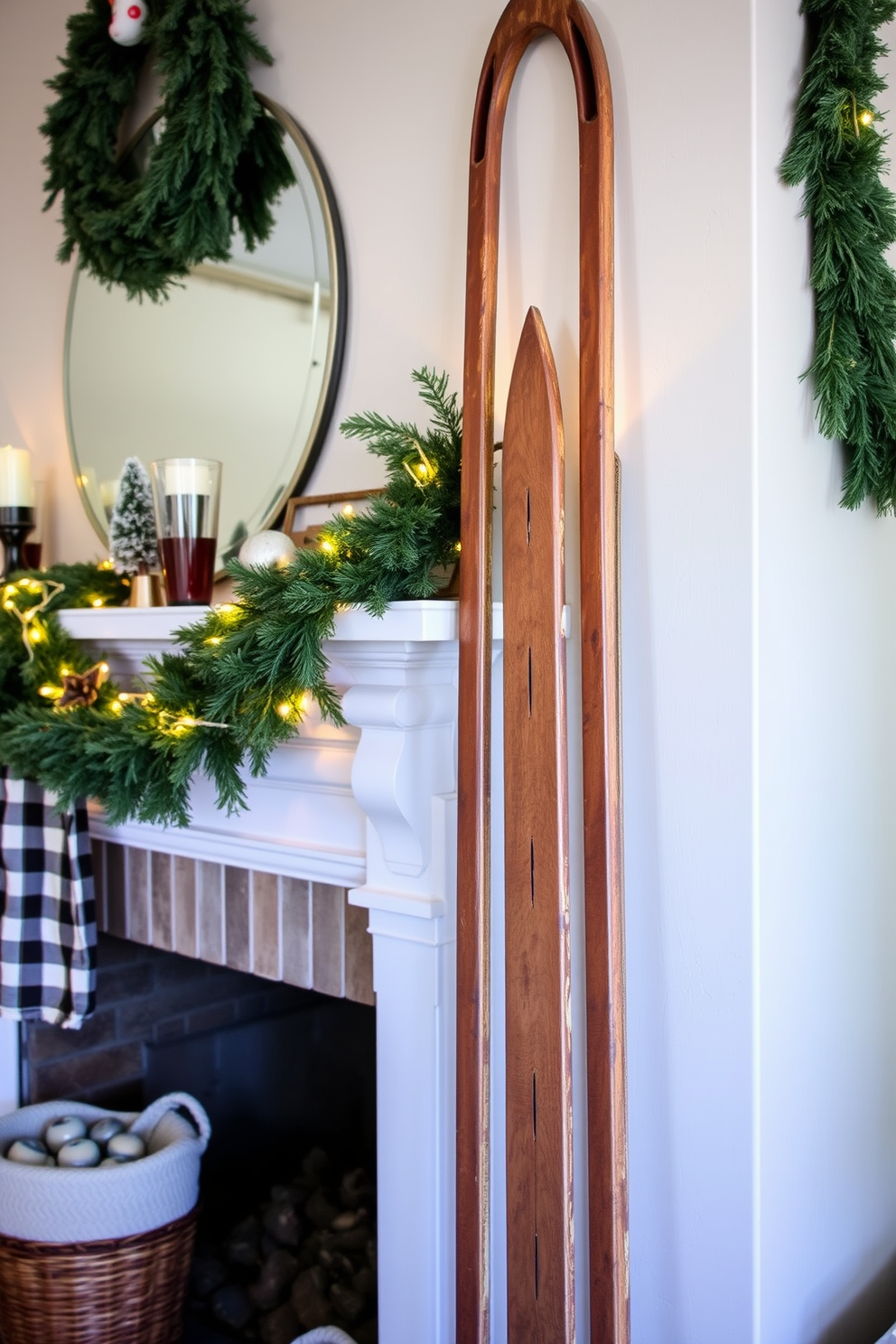 Winter Mantel Decorating Ideas 29