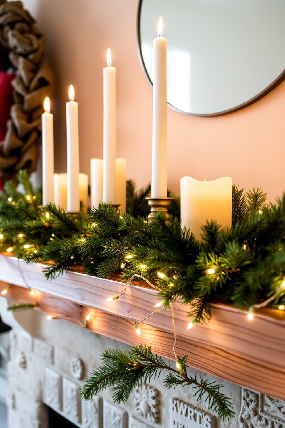 Winter Mantel Decorating Ideas 3