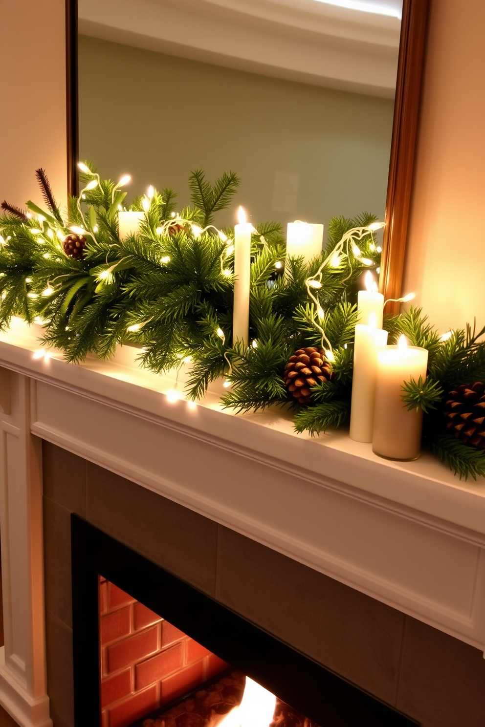 Winter Mantel Decorating Ideas 5