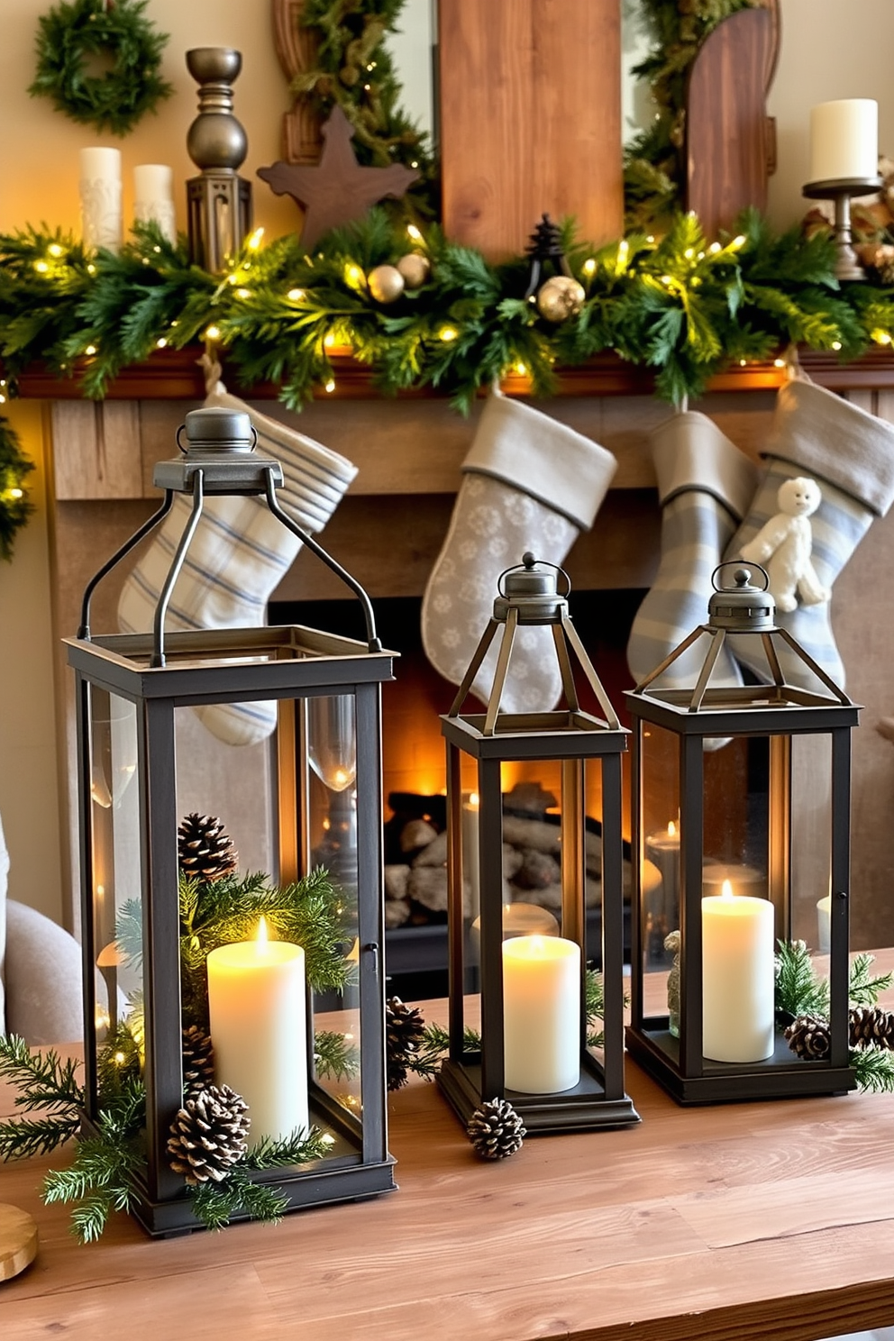 Winter Mantel Decorating Ideas 9