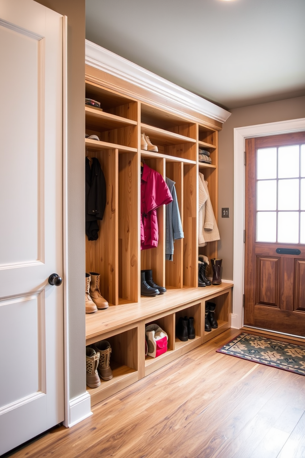 Winter Mudroom Decorating Ideas 13