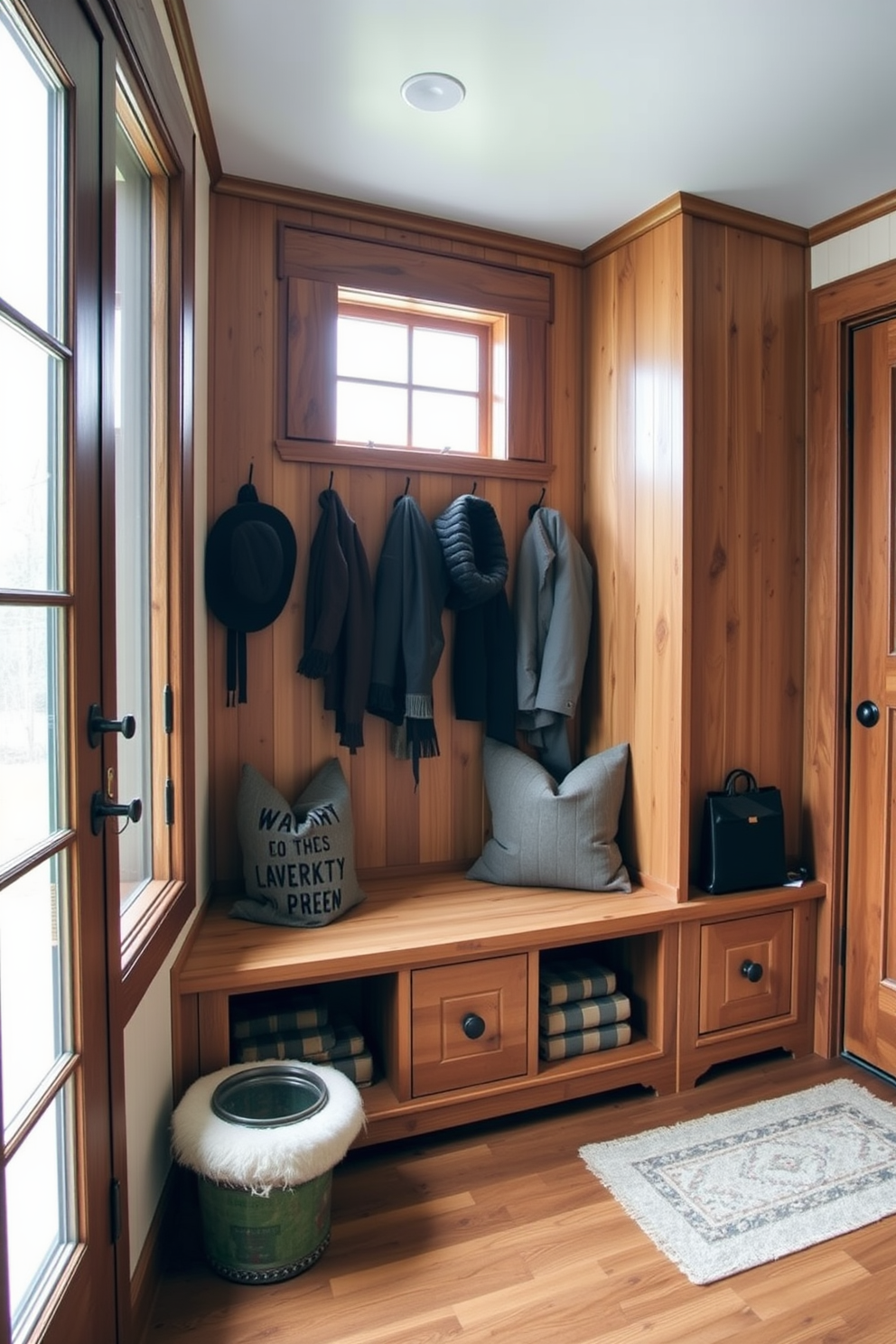 Winter Mudroom Decorating Ideas 2