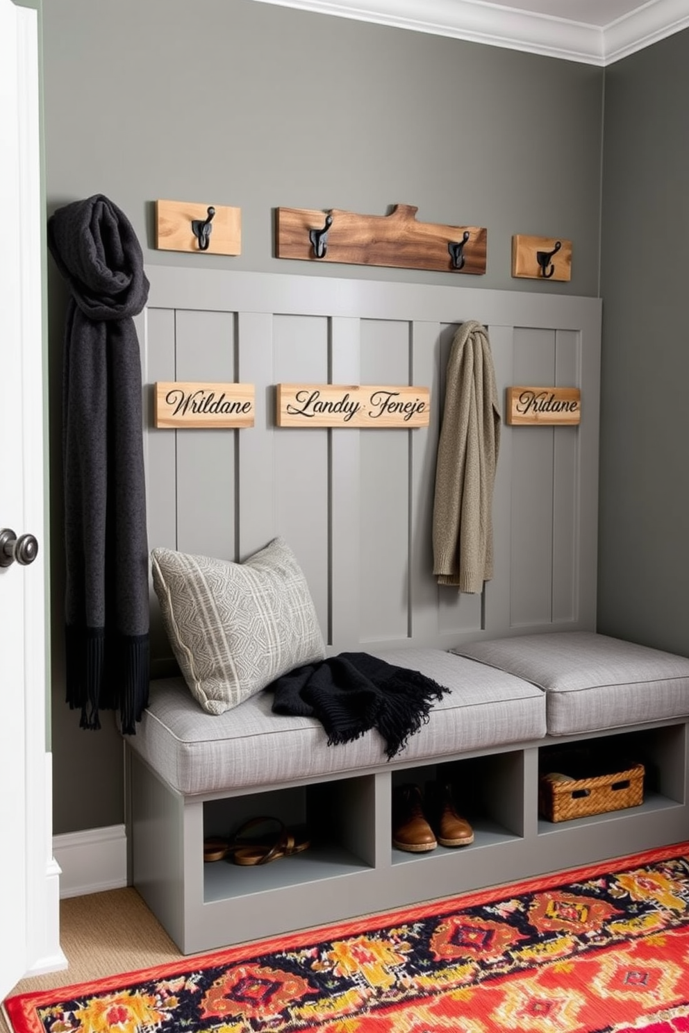 Winter Mudroom Decorating Ideas 28